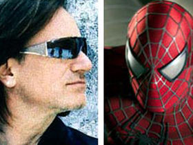 U2's Bono and The Edge writing music for Spider-Man: The Musical